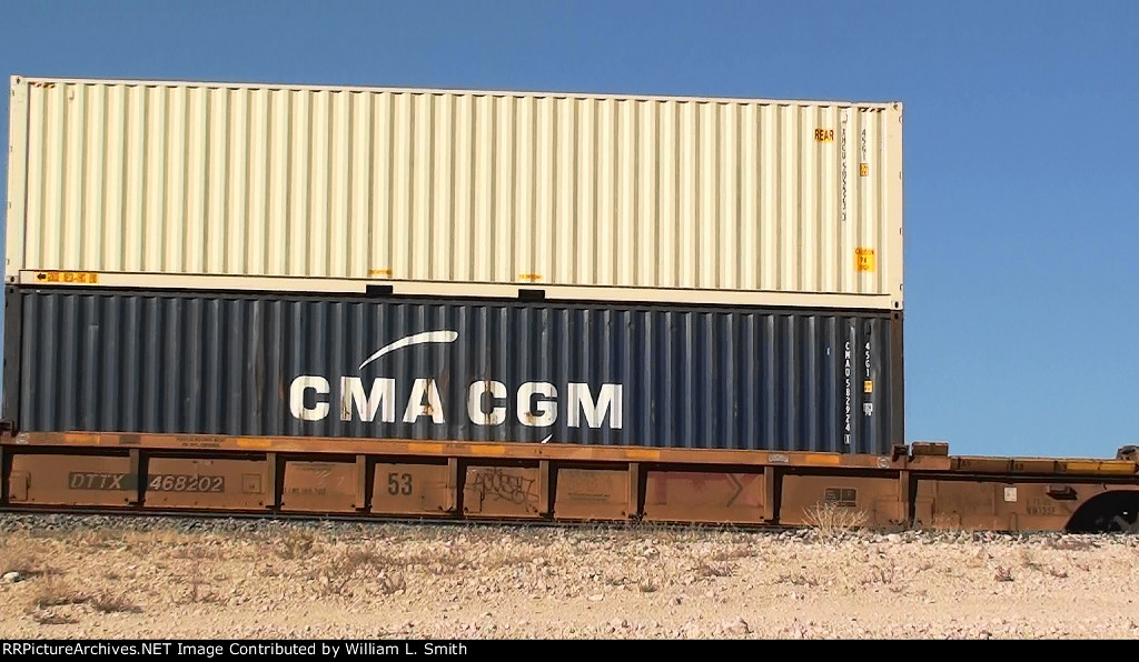 EB Intermodal Frt at Erie NV W-Pusher -85