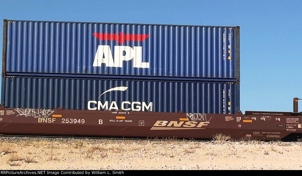 EB Intermodal Frt at Erie NV W-Pusher -92