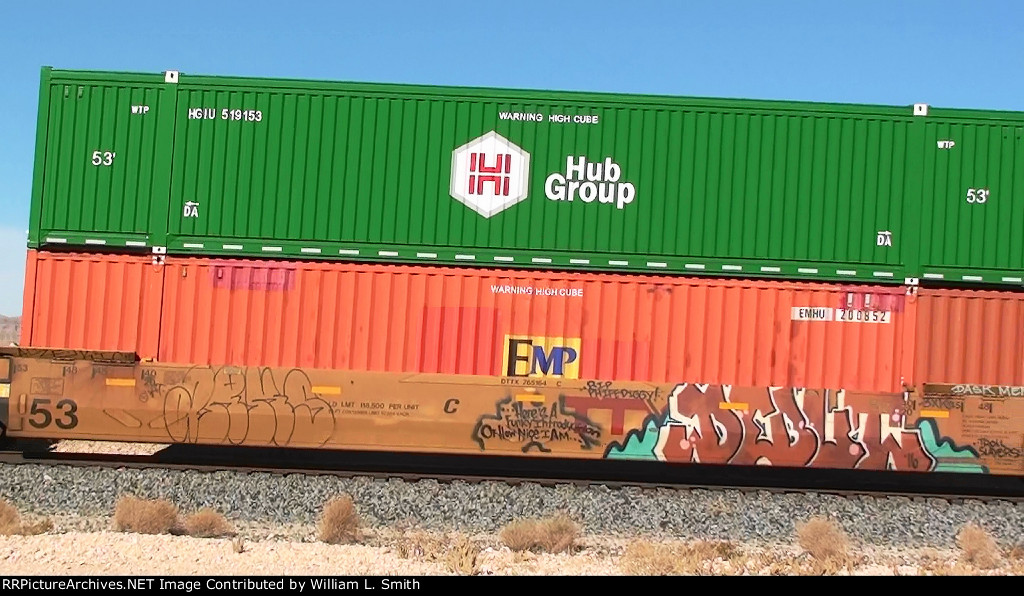 WB Intermodal Frt at Erie NV -W Mid Rrn Slv -150