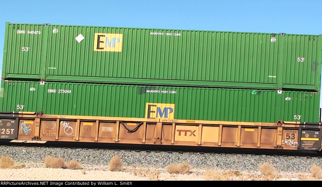 WB Intermodal Frt at Erie NV -W Mid Rrn Slv -199
