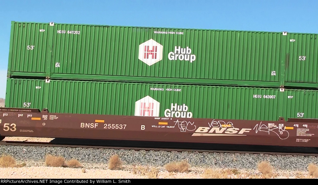 WB Intermodal Frt at Erie NV -W Mid Rrn Slv -205