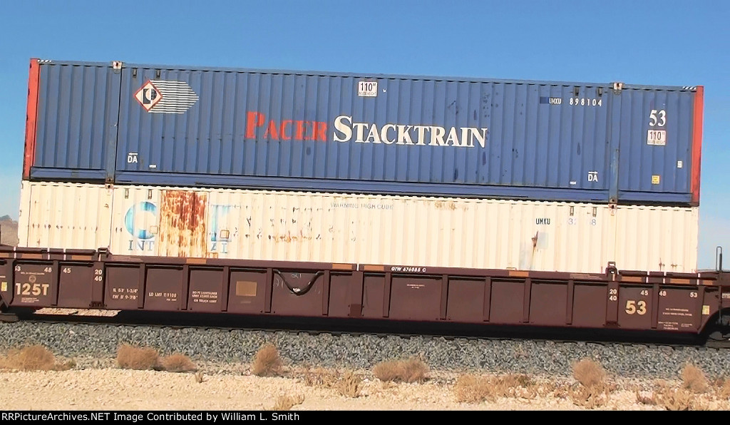 WB Intermodal Frt at Erie NV -W Mid Rrn Slv -28