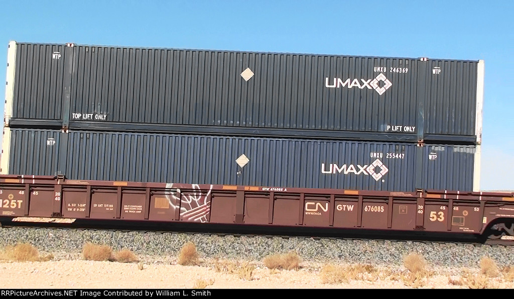 WB Intermodal Frt at Erie NV -W Mid Rrn Slv -29