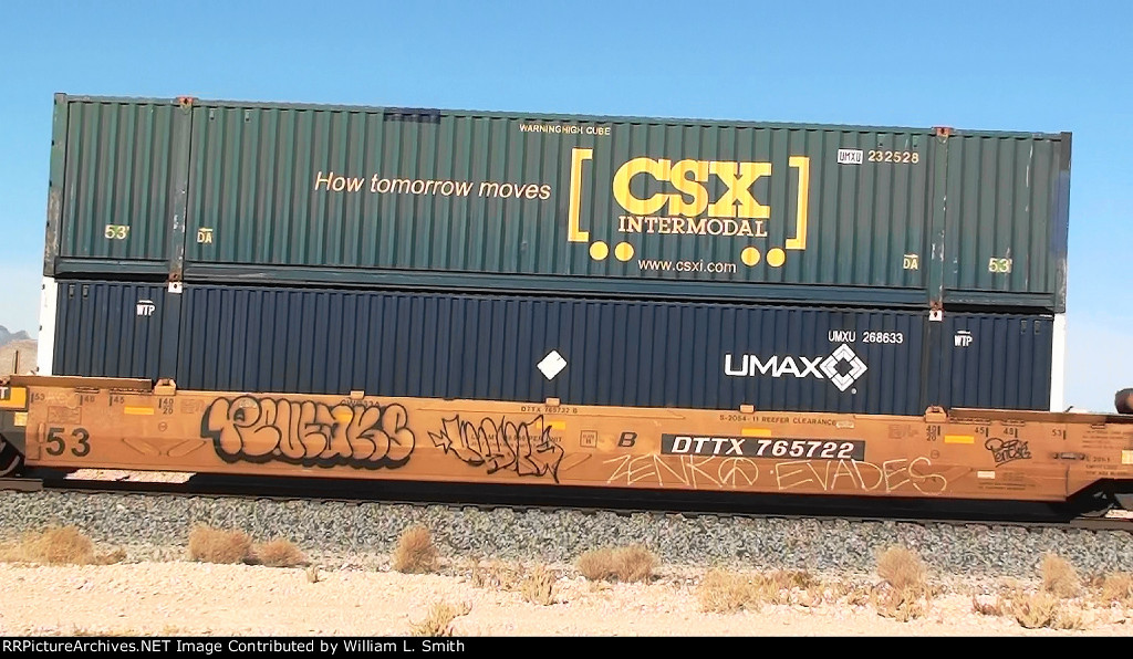 WB Intermodal Frt at Erie NV -W Mid Rrn Slv -47