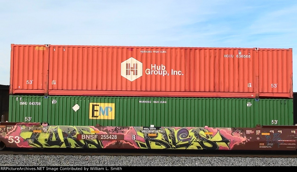 EB Intermodal Frt at Jean NV Grade Crossing -36