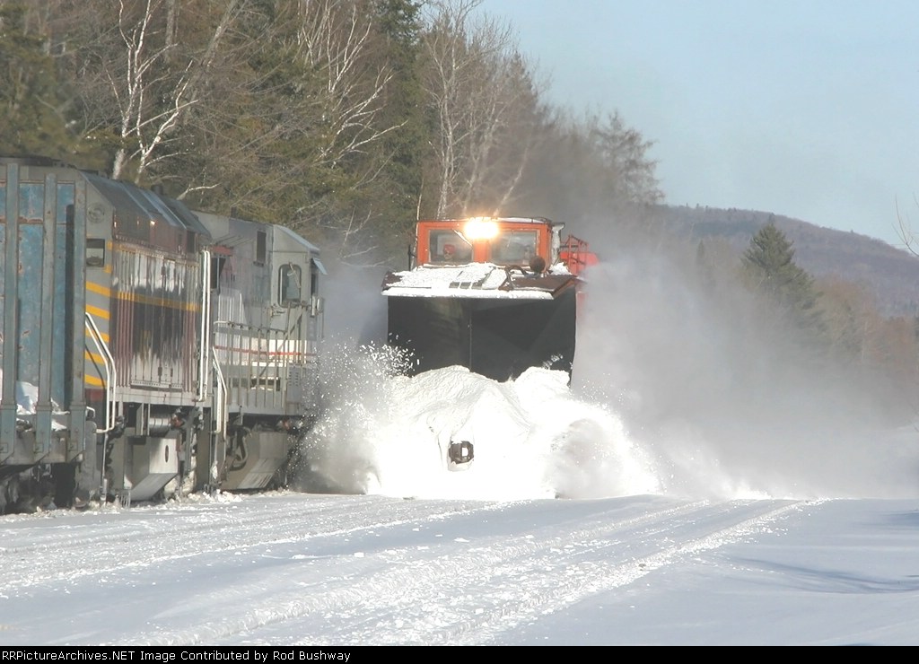 Plowing along the Moosehead Sub