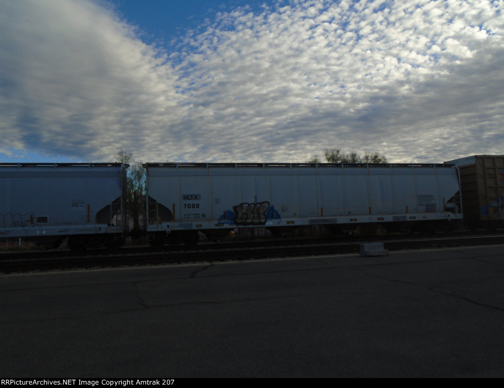 BP Solvay Polyethylene North America Hopper #7089 Heads West at Tucson