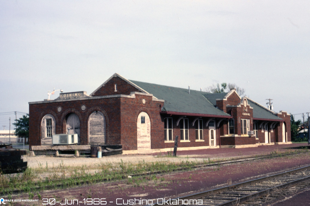 ATSF Depot Cushing OK