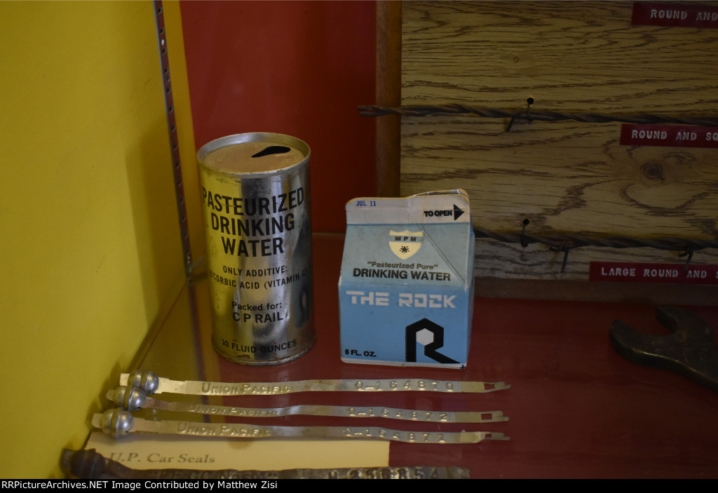 CP & Rock Island Drinking Water Containers