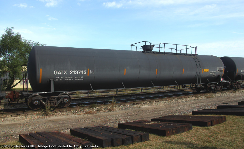GATX 213743 - General American Marks