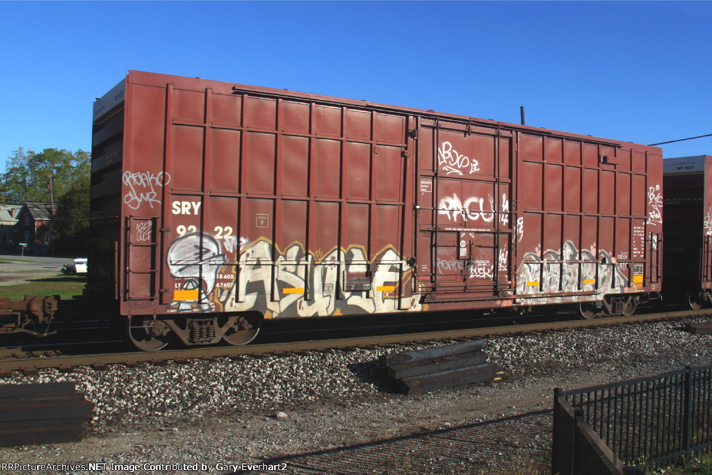 SRY 9222 - Southern Railway of British Columbia