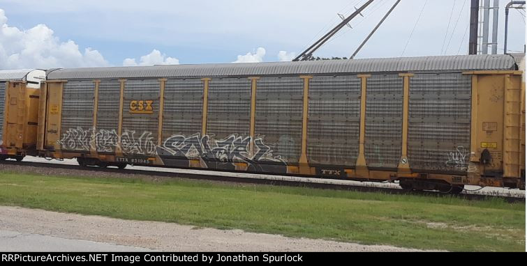 ETTX 851945 w/CSX rack T9460