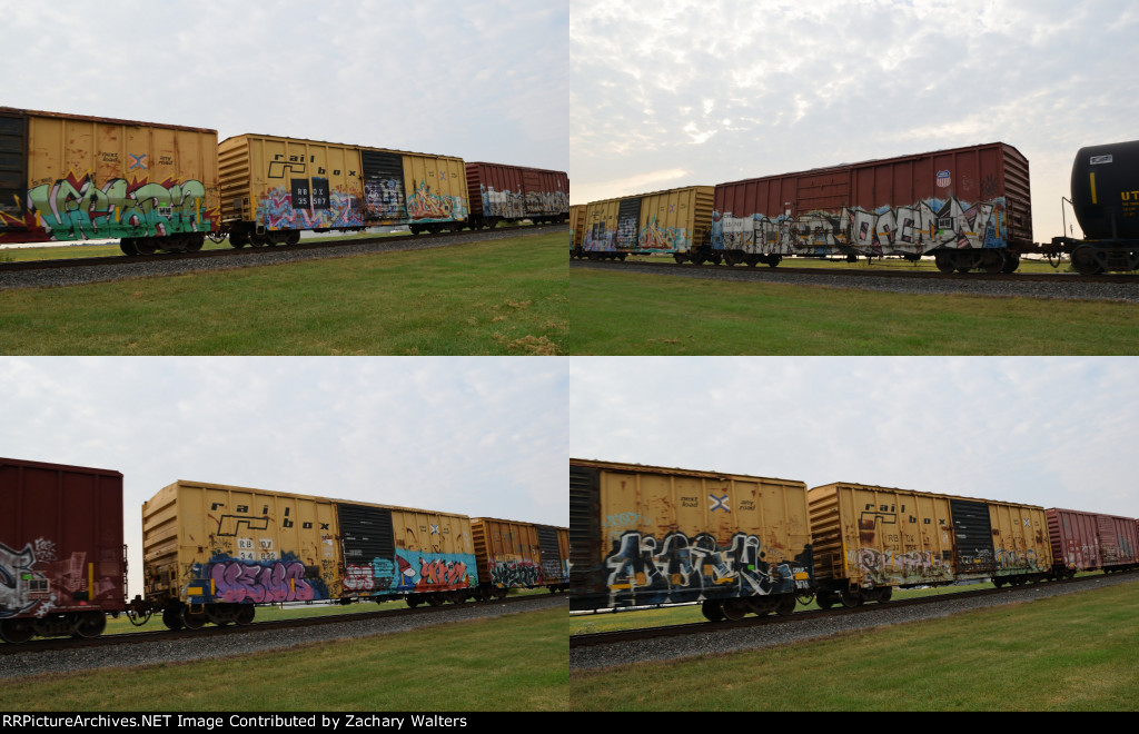 RBOX CNW Boxcars