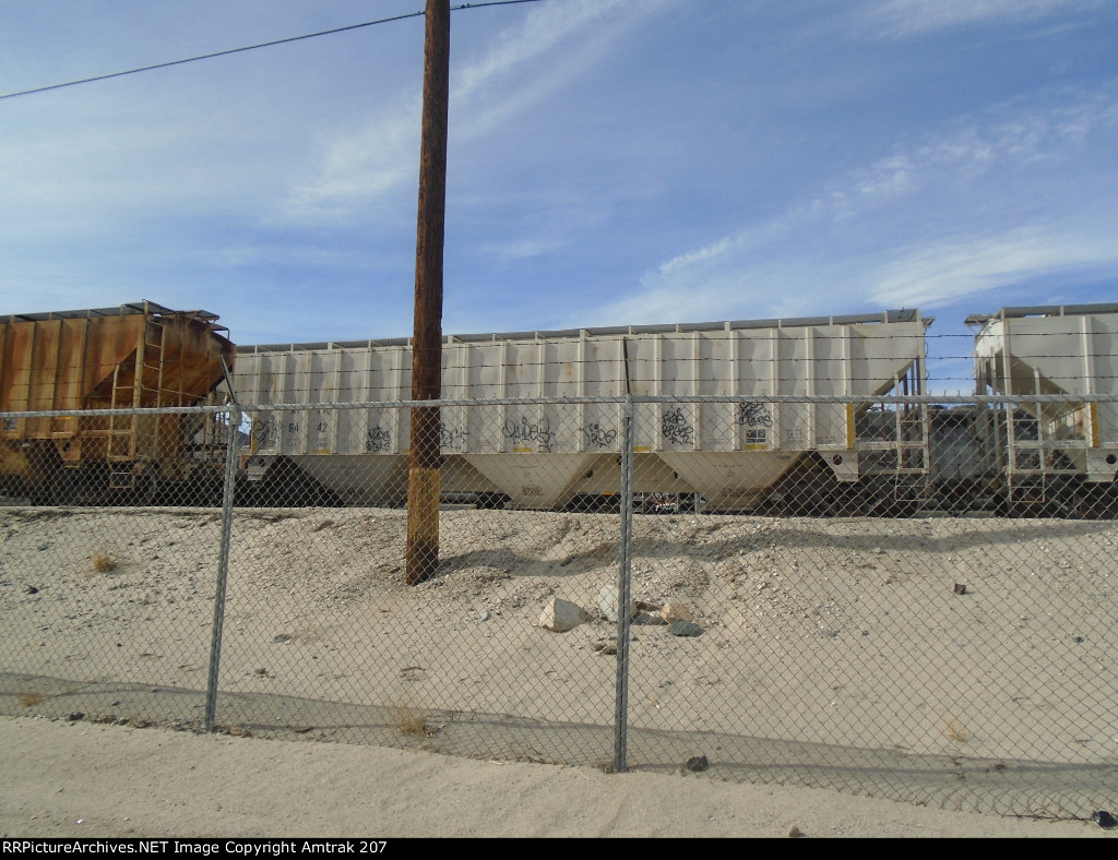 Searless Valley Mineral Co Hopper #6442 Waits for a Load of Borax at Trona