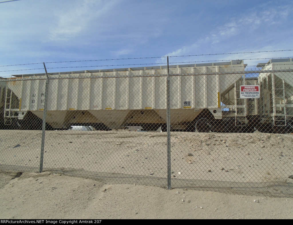 Searless Mineral Co Hopper #6337 Waits for a Load Of Borax at Trona