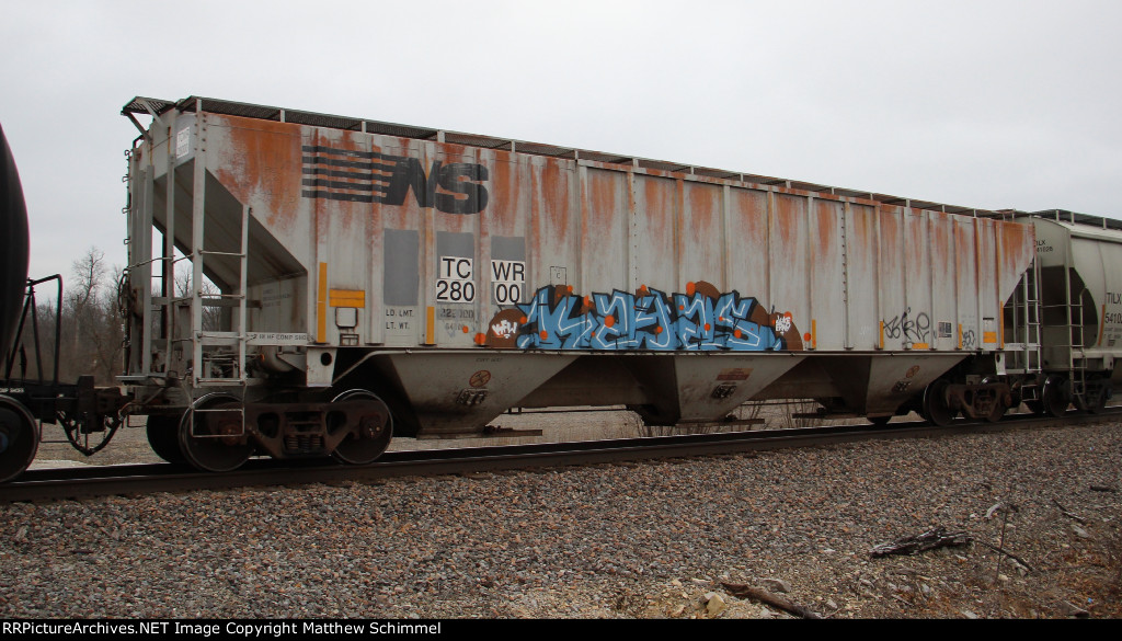 Ex-NS Covered Hopper