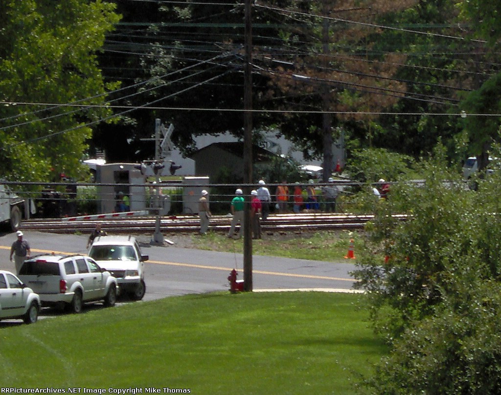 Hershey Derailment in the A.M.