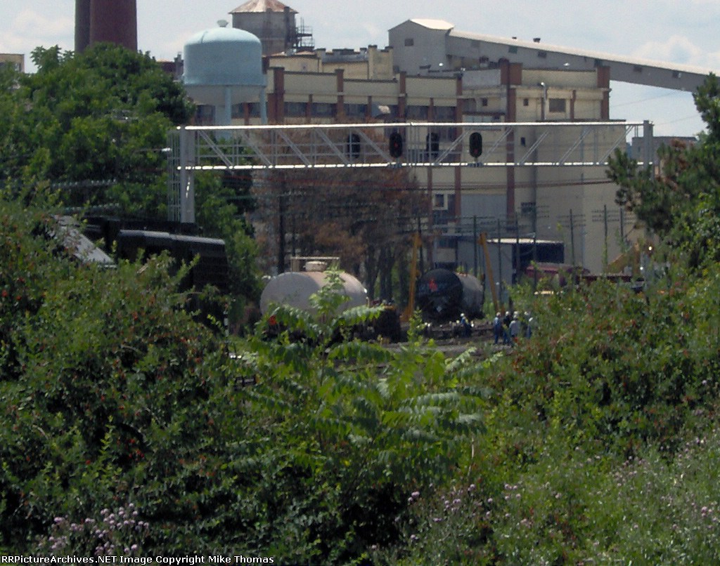 Hershey Derailment in the A.M.