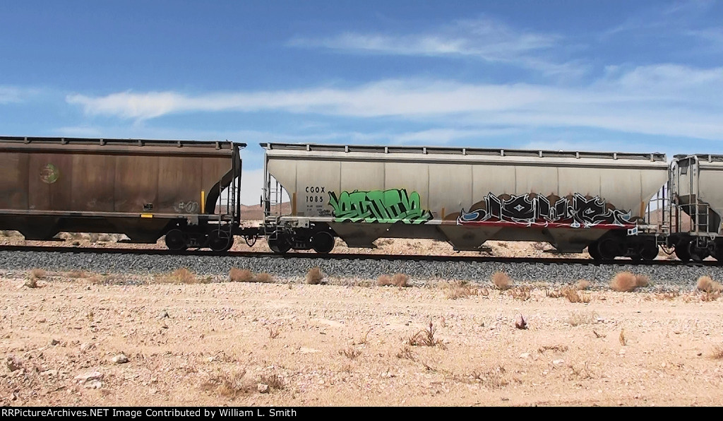 EB Manifest Frt at Erie NV W Mid Trn Slv -55