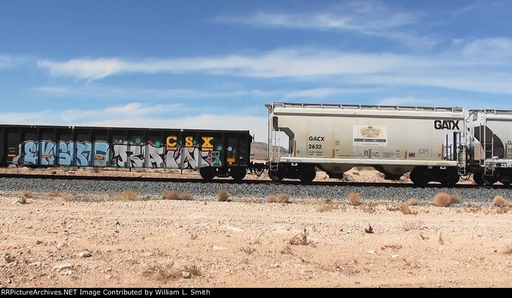 EB Manifest Frt at Erie NV W Mid Trn Slv -83