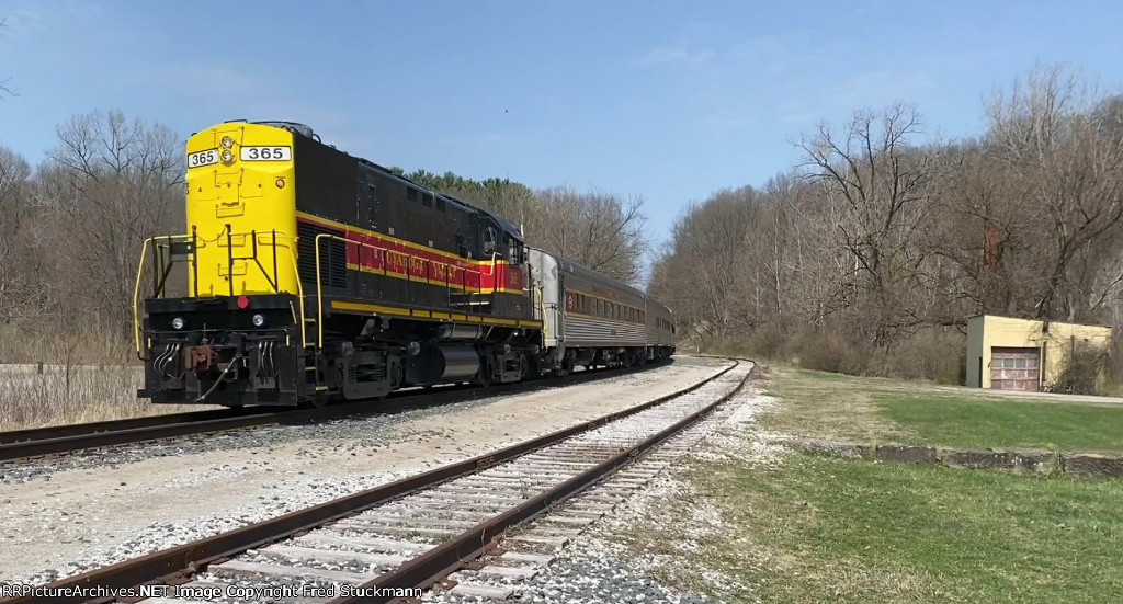 CVSR 365 is the brains of the train.