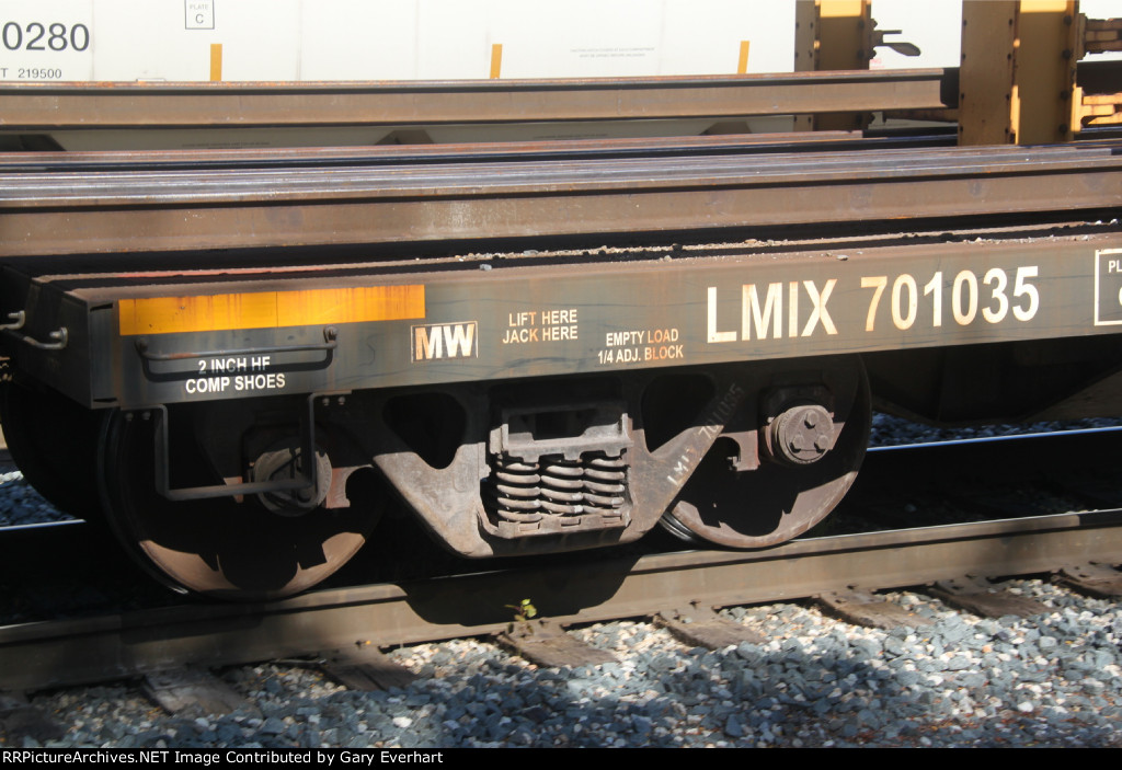 LMIX 701035- Loram Rail Train