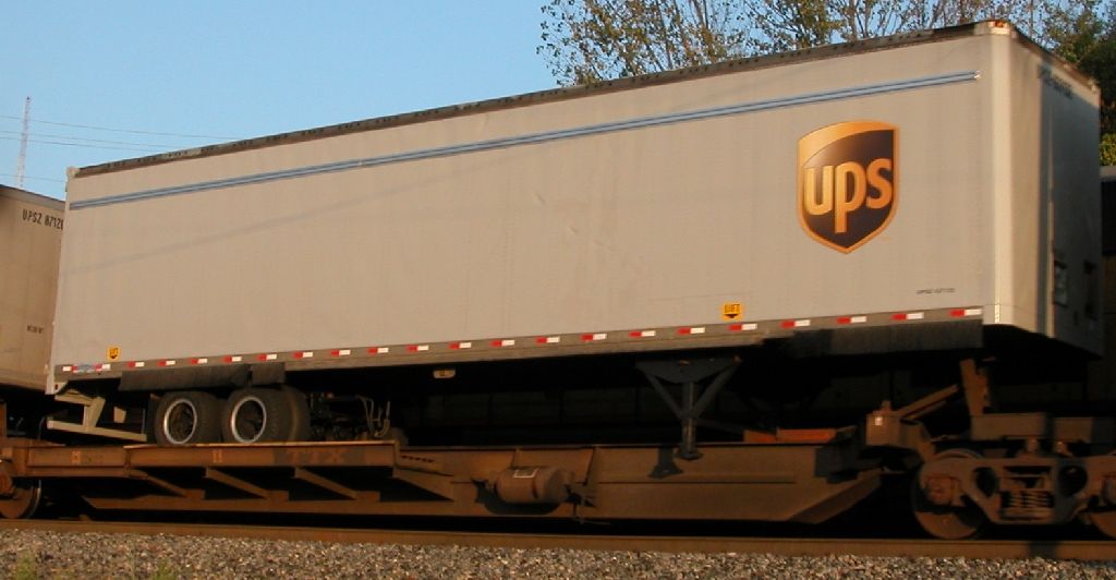 UPS 45' Stoughton trailer