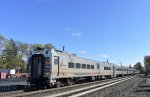 NJT Comet V Cab Car leading NJT Train # 1210 into Glen Rock Station on Main Line