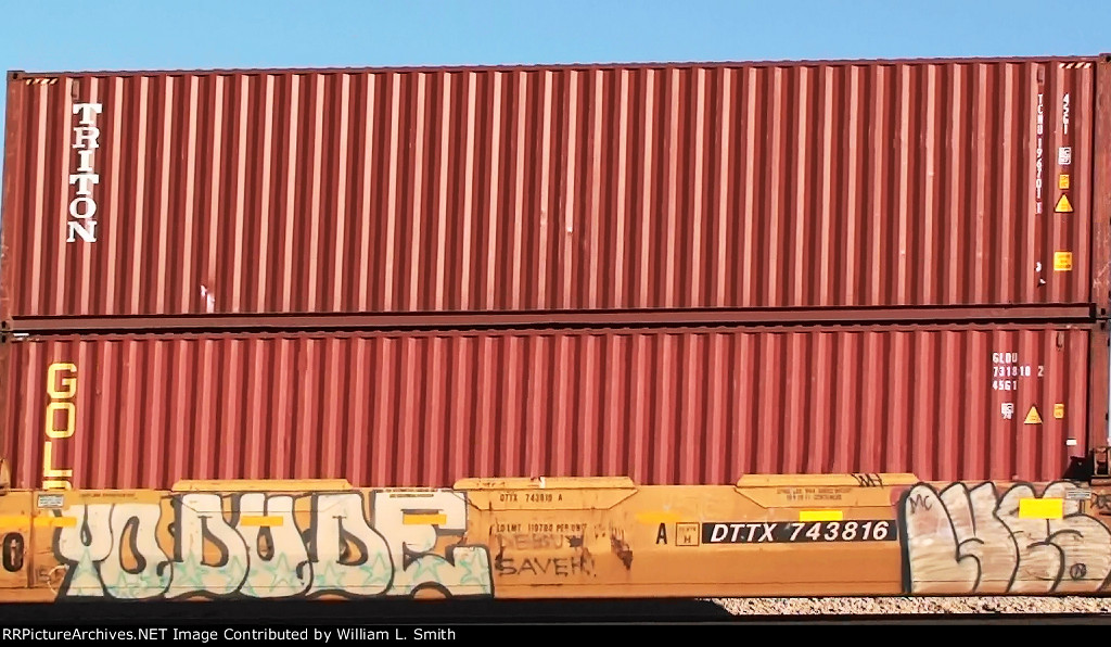 WB Intermodal Frt at Erie NV -86