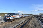 Amtrak Train # 253 arrives into Croton-Harmon Station heading to ALB