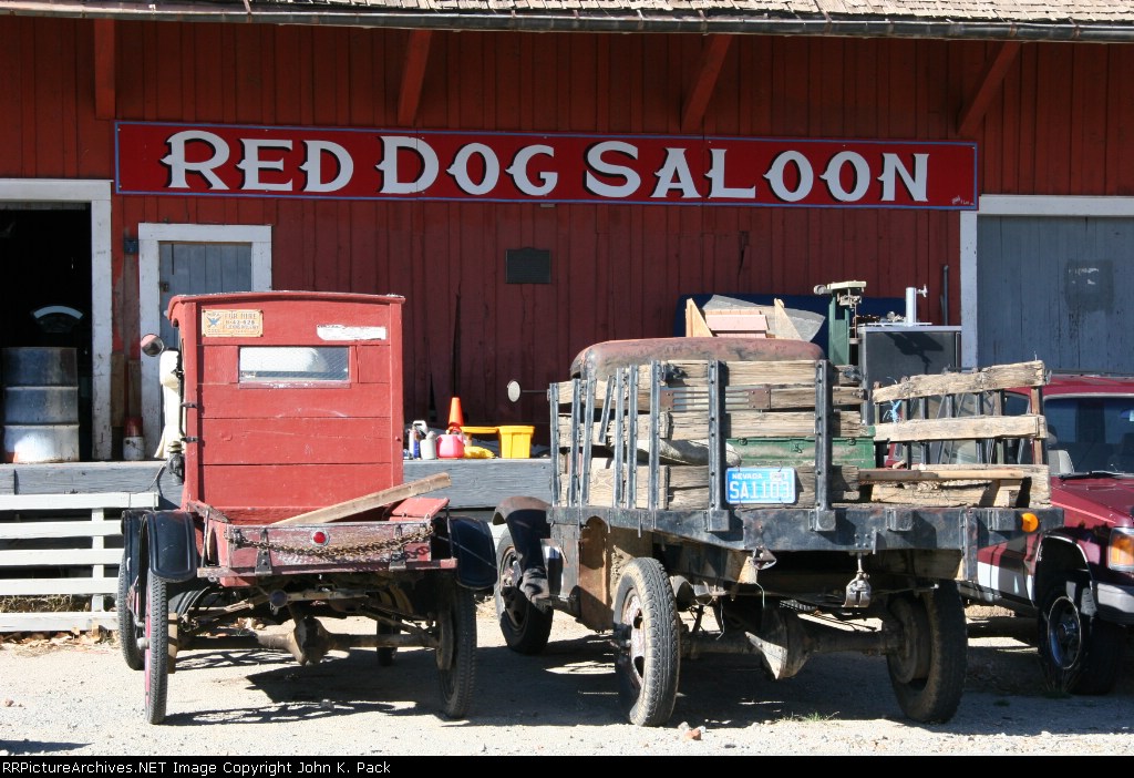 Truckers at the Red Dog Saloon