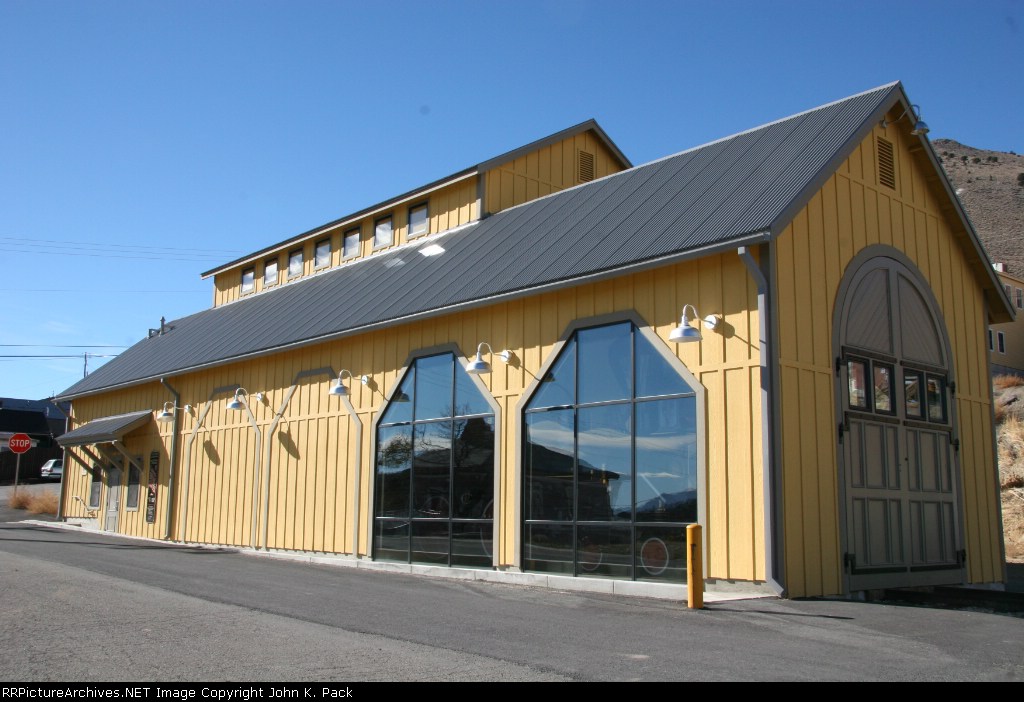 VIRGINIA CITY LOCOMOTIVE BARN