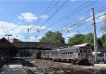 Septa Train # 9533 leaving Overbrook Station behind