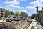 Westbound Septa Silverliner MU Set