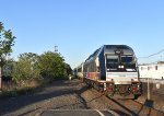 NJT ALP-45DP leading a Comet Set as NJT Train # 5743 bypassing Garwood Station heading to High Bridge