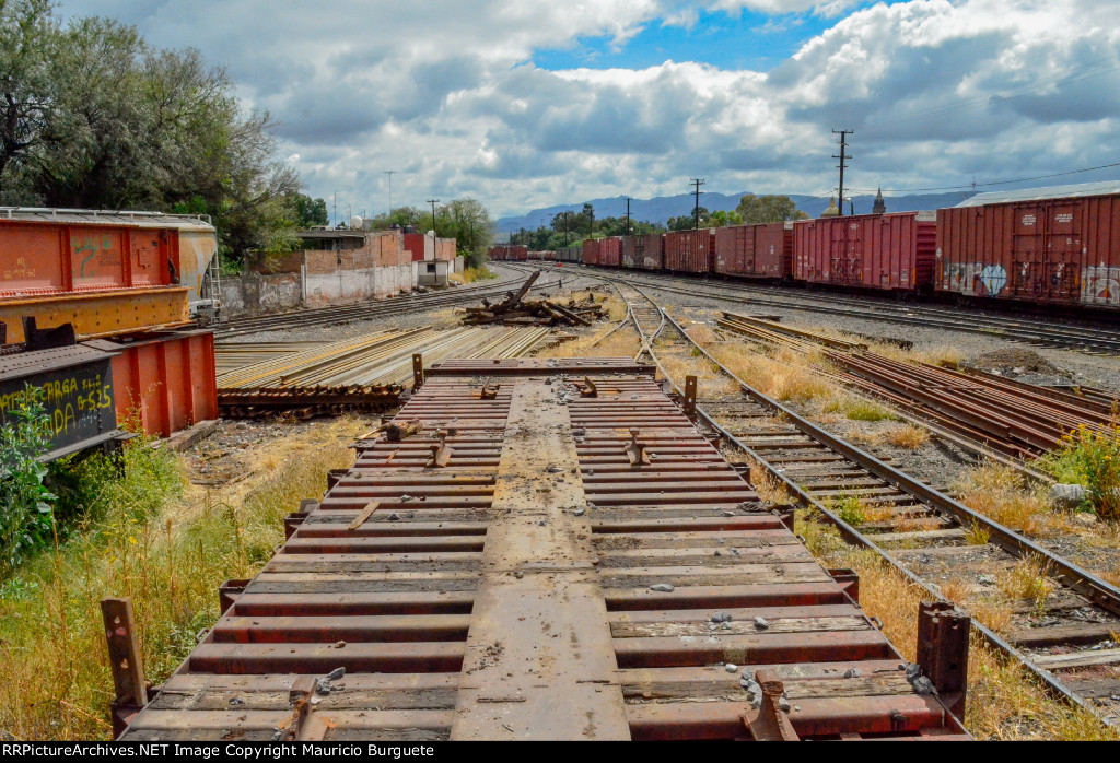 Old Flat car that will be scrapped