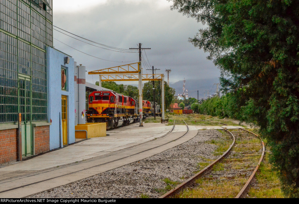 KCSM Yards and Workshop, Locomotives on the side