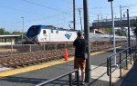 Amtrak Train # 89 passing Aberdeen Station