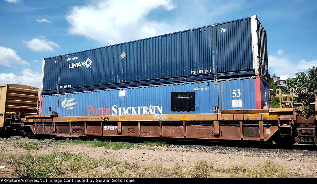 DTTX 729744 UMXU 253985 UMXU 880942 Ex PACU