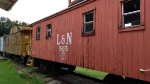 L&N 565 wooden caboose