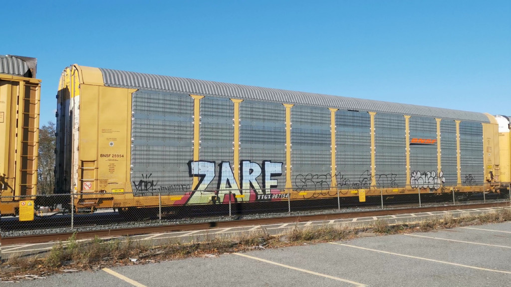 BNSF 25954 (Body) TTGX 967154 (Flat)