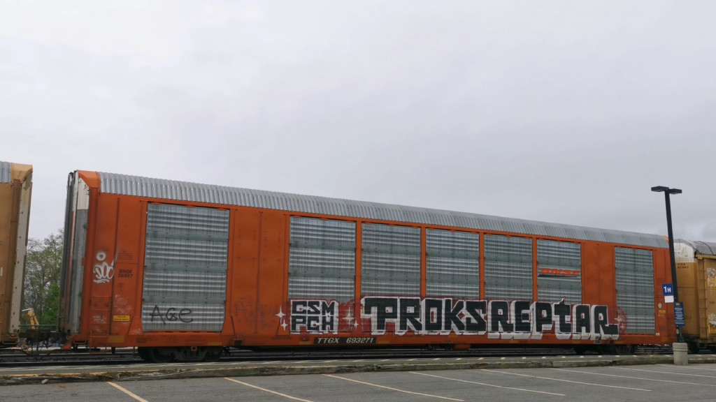 BNSF 26987 (Body) TTGX 693271 (Flat)