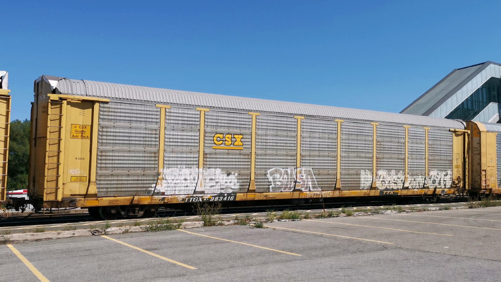 CSX B2314 (Body) TTGX 983416 (Flat)