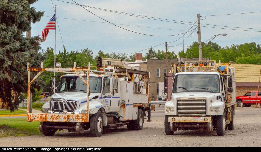 CSX Depot between Main and First St.