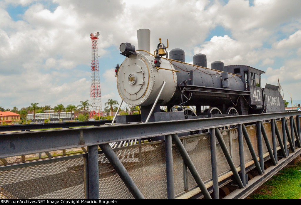 NdeM Steam Locomotive at former Steam Roundhouse