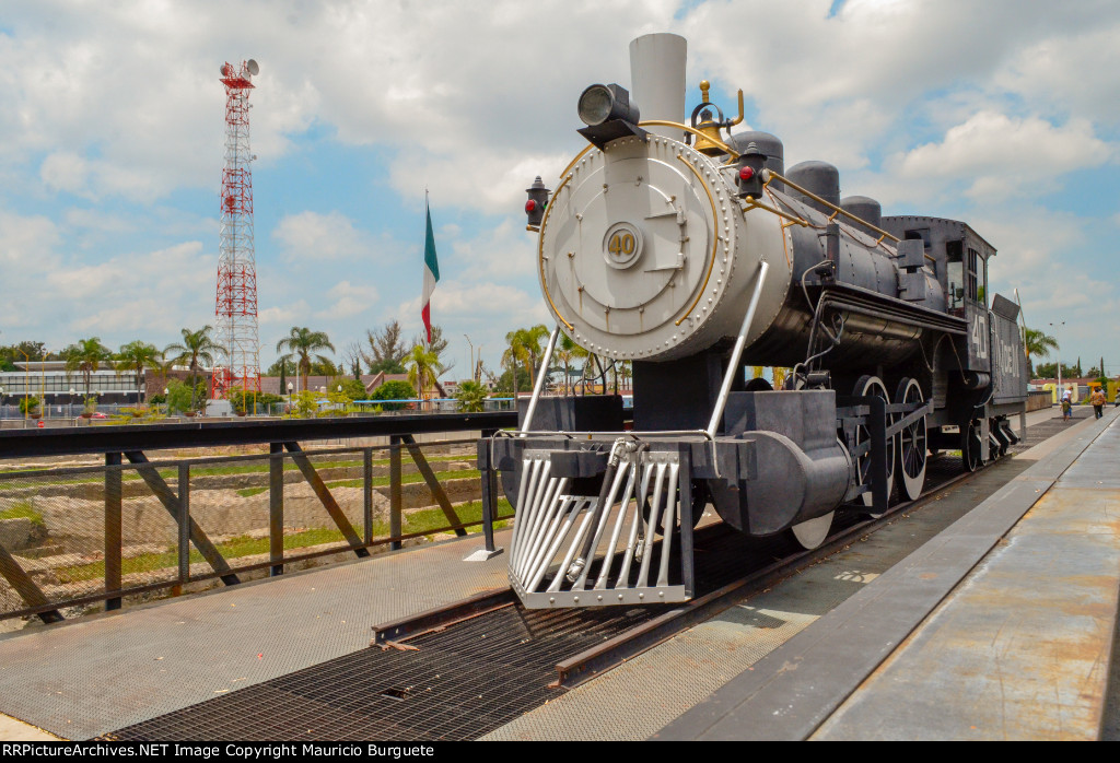 NdeM Steam Locomotive at former Steam Roundhouse