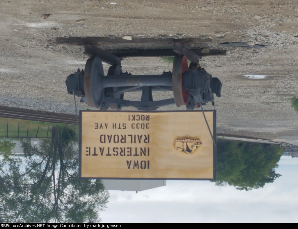 Rock Island yard Iowa Interstate 