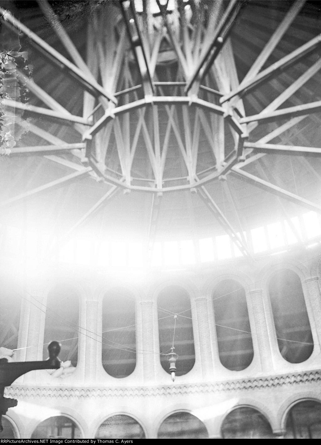 PRR Central Roundhouse, #2 of 2, c. 1895