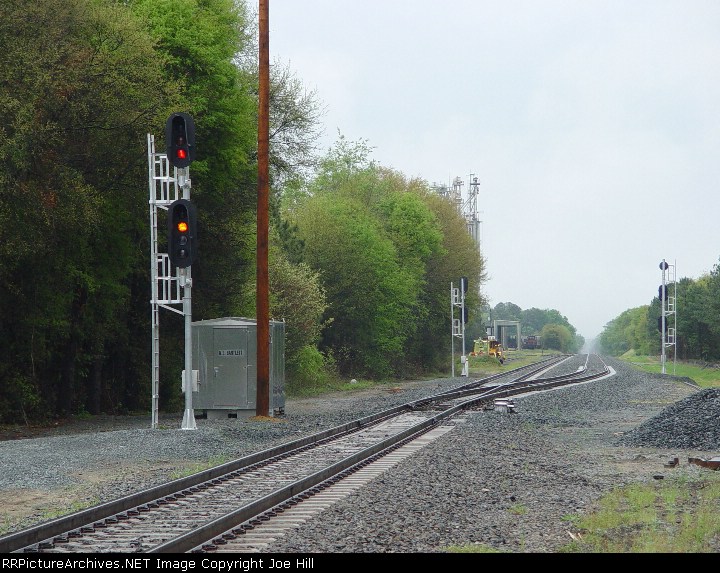 New siding and signals