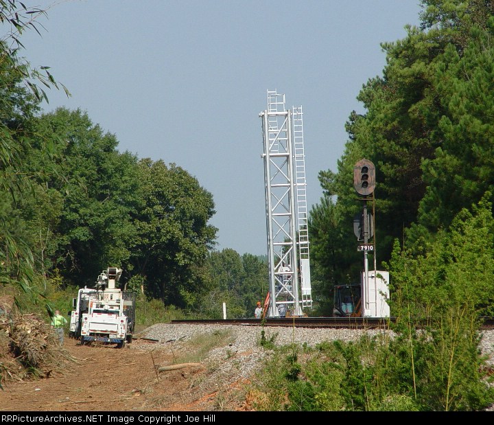 New signal installation